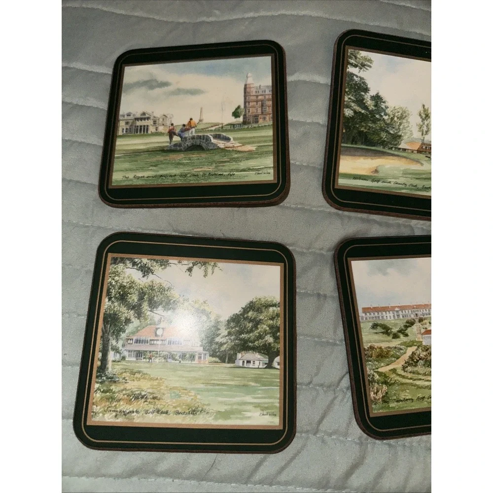 Pimpernel 5 Pc Square Coasters 